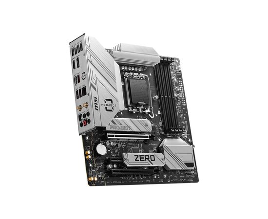 Материнская плата MSI B760M PROJECT ZERO, изображение 3 Материнская плата MSI B760M PROJECT ZERO, изображение 3