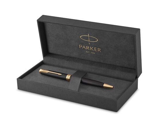 Ручка шариковая Parker SONNET 17 Matte Black Lacquer GT BP (84 832), изображение 6 Ручка шариковая Parker SONNET 17 Matte Black Lacquer GT BP (84 832), изображение 6