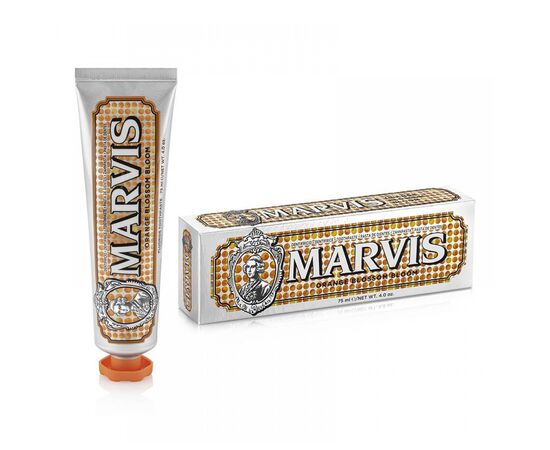 Зубна паста Marvis Квітка апельсина 75 мл (8004395111626), зображення 2 Зубна паста Marvis Квітка апельсина 75 мл (8004395111626), зображення 2