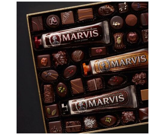 Зубна паста Marvis Чорний ліс 75 мл (8004395111633), зображення 7 Зубна паста Marvis Чорний ліс 75 мл (8004395111633), зображення 7