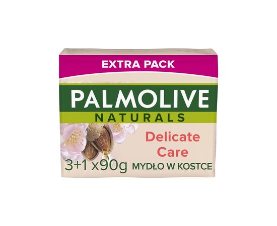 Тверде мило Palmolive Naturals Мигдаль і молочко 4 х 90 г (8718951597594)