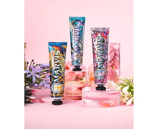 Зубная паста Marvis Garden Collection Мечтительный османтус 75 мл (8004395112821), изображение 4 Зубная паста Marvis Garden Collection Мечтительный османтус 75 мл (8004395112821), изображение 4