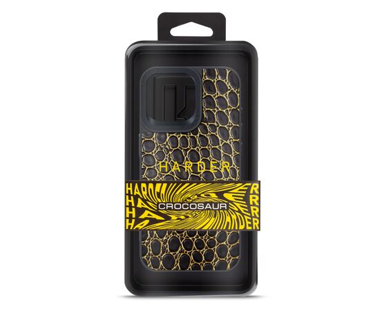 Чехол для мобильного телефона Harder Crocosaur Apple iPhone 15 Pro Max Black (ARM76707), изображение 3 Чехол для мобильного телефона Harder Crocosaur Apple iPhone 15 Pro Max Black (ARM76707), изображение 3