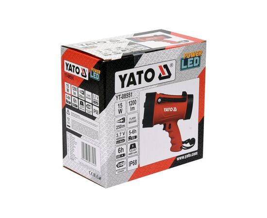 Фонарь Yato YT-08551, изображение 7 Фонарь Yato YT-08551, изображение 7