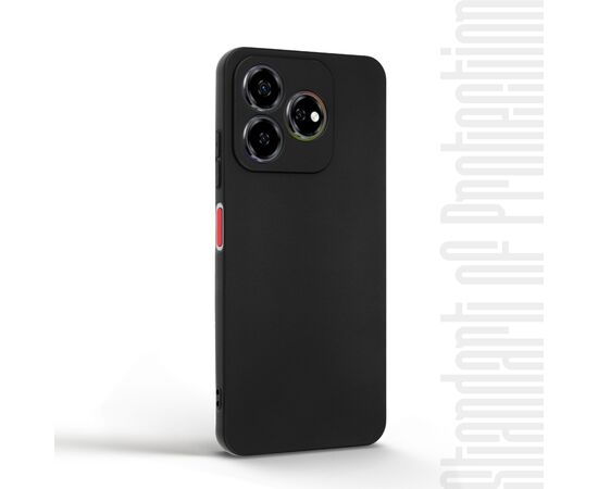 Чехол для мобильного телефона Armorstandart Matte Slim Fit ZTE Nubia V60 Camera cover Black (ARM78949), изображение 2