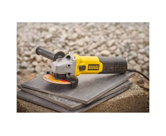 Шлифовальная машина Stanley угловая FATMAX, 1100 Вт, 3000-11000 об/мин, 125 мм, 2.2 кг (FMEG225VS), изображение 6
