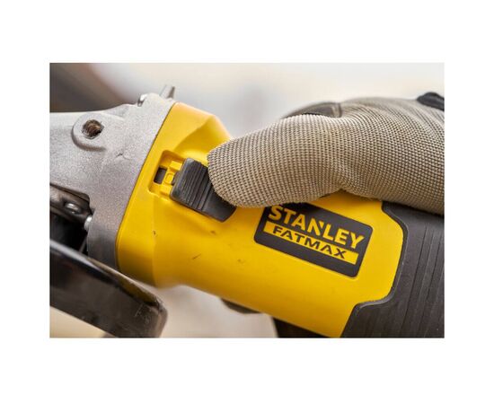 Шлифовальная машина Stanley угловая FATMAX, 1100 Вт, 3000-11000 об/мин, 125 мм, 2.2 кг (FMEG225VS), изображение 8