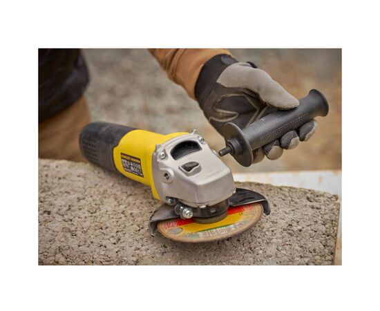 Шлифовальная машина Stanley угловая FATMAX, 1100 Вт, 3000-11000 об/мин, 125 мм, 2.2 кг (FMEG225VS), изображение 9