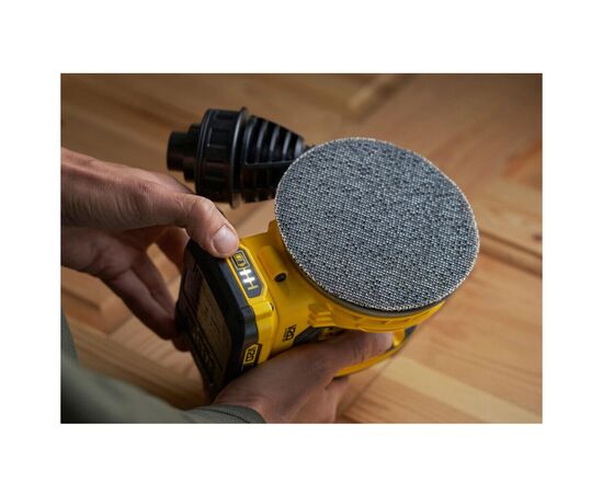 Шлифовальная машина Stanley эксцентриковая аккумуляторная FatMax, безщеточная,Li-Ion 18В,2Ah, 125 мм, 12000 об/мин (SFMCW220D1S), изображение 11