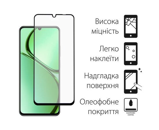 Чехол для мобильного телефона Dengos Realme C63 Soft + glass Mint (DG-KM-106), изображение 3 Чехол для мобильного телефона Dengos Realme C63 Soft + glass Mint (DG-KM-106), изображение 3