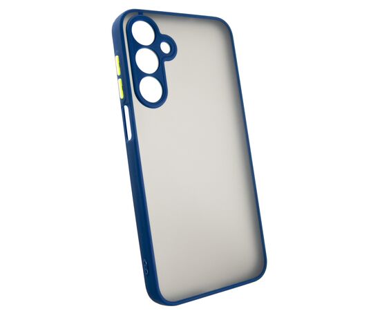 Чехол для мобильного телефона Dengos Matte Samsung Galaxy M35 5G Blue (DG-TPU-MATT-145), изображение 2 Чехол для мобильного телефона Dengos Matte Samsung Galaxy M35 5G Blue (DG-TPU-MATT-145), изображение 2