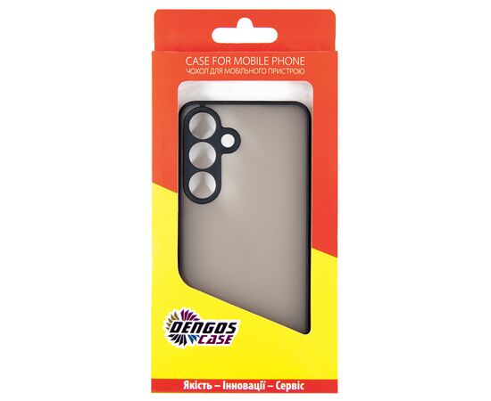 Чехол для мобильного телефона Dengos Matte Samsung Galaxy S24+ Black (DG-TPU-MATT-147), изображение 5