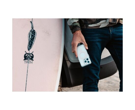 Чехол для мобильного телефона UAG iPhone 15 Pro Max Plyo Magsafe Ice/Rose Gold (114305114348), изображение 2