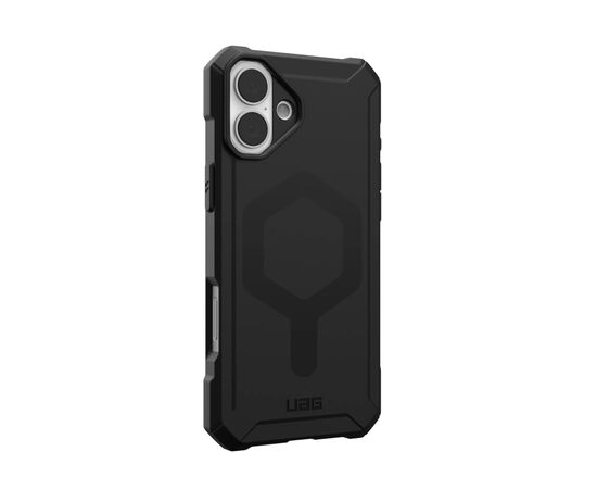 Чехол для мобильного телефона UAG iPhone 16 Plus Essential Armor Magsafe Black (114447114040), изображение 2 Чехол для мобильного телефона UAG iPhone 16 Plus Essential Armor Magsafe Black (114447114040), изображение 2