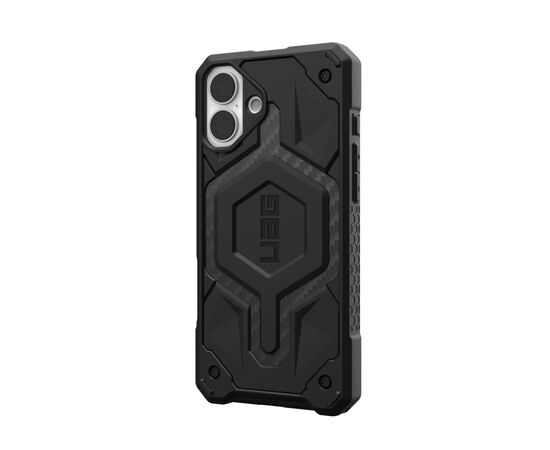 Чехол для мобильного телефона UAG iPhone 16 Plus Monarch Pro Magsafe Carbon Fiber (114455114242), изображение 3 Чехол для мобильного телефона UAG iPhone 16 Plus Monarch Pro Magsafe Carbon Fiber (114455114242), изображение 3
