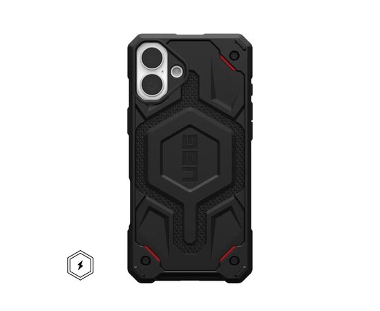 Чехол для мобильного телефона UAG iPhone 16 Plus Monarch Pro Magsafe Kevlar Black (114455113940)
