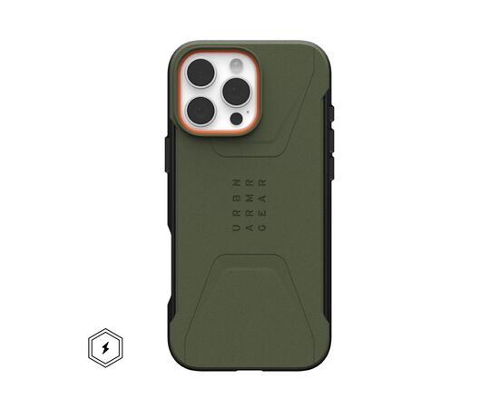 Чехол для мобильного телефона UAG iPhone 16 Pro Max Civilian Magsafe Olive Drab (114445117272)
