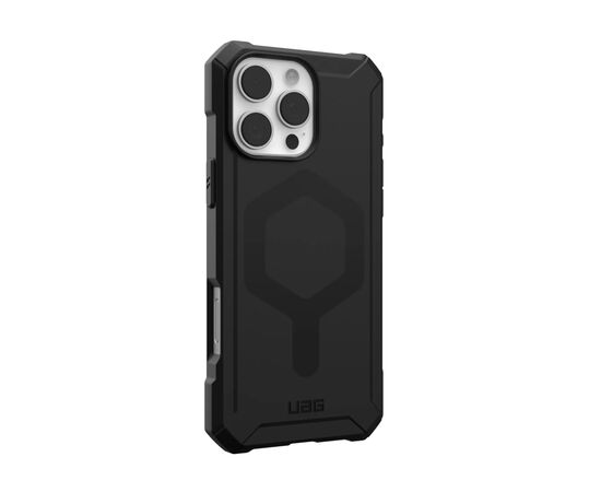 Чехол для мобильного телефона UAG iPhone 16 Pro Max Essential Armor Magsafe Black (114449114040), изображение 2 Чехол для мобильного телефона UAG iPhone 16 Pro Max Essential Armor Magsafe Black (114449114040), изображение 2