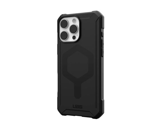 Чехол для мобильного телефона UAG iPhone 16 Pro Max Essential Armor Magsafe Black (114449114040), изображение 3 Чехол для мобильного телефона UAG iPhone 16 Pro Max Essential Armor Magsafe Black (114449114040), изображение 3