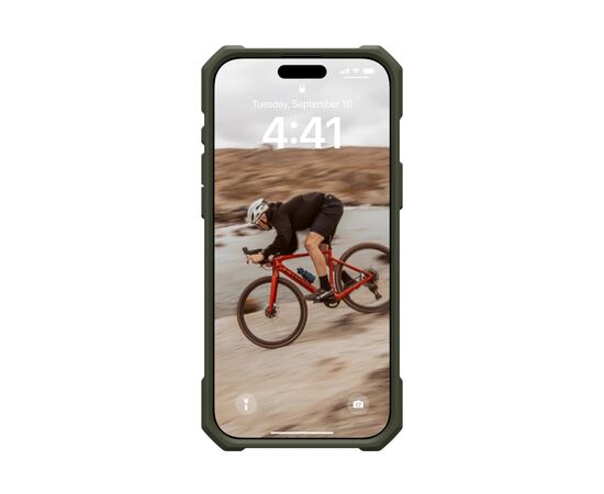 Чехол для мобильного телефона UAG iPhone 16 Pro Max Essential Armor Magsafe Olive Drab (114449117272), изображение 4