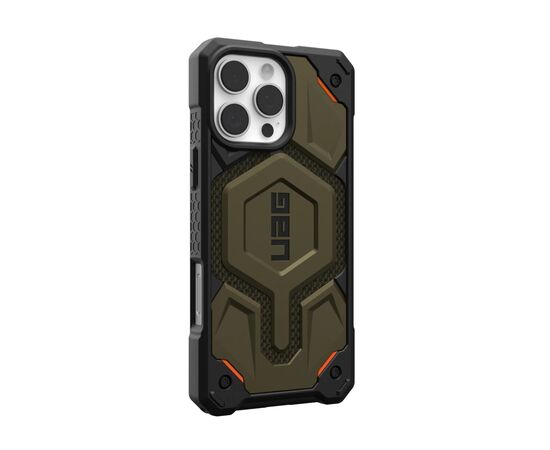 Чохол до мобільного телефона UAG iPhone 16 Pro Max Monarch Pro Magsafe Kevlar Element Green (11445711397B), зображення 2