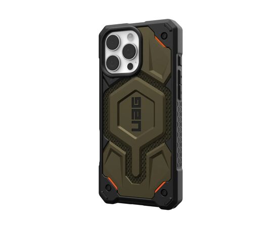 Чохол до мобільного телефона UAG iPhone 16 Pro Max Monarch Pro Magsafe Kevlar Element Green (11445711397B), зображення 3