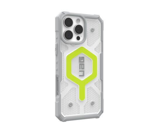 Чехол для мобильного телефона UAG iPhone 16 Pro Max Pathfinder Clear Magsafe Active Neon (114465118181), изображение 2 Чехол для мобильного телефона UAG iPhone 16 Pro Max Pathfinder Clear Magsafe Active Neon (114465118181), изображение 2
