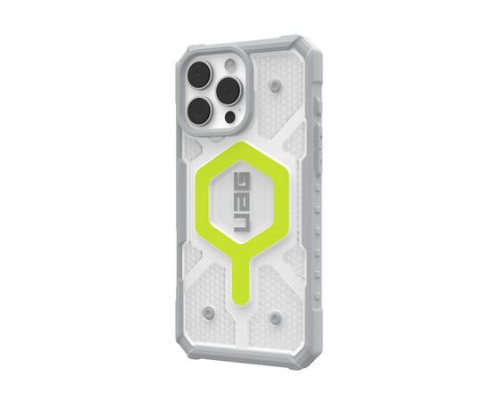 Чехол для мобильного телефона UAG iPhone 16 Pro Max Pathfinder Clear Magsafe Active Neon (114465118181), изображение 3 Чехол для мобильного телефона UAG iPhone 16 Pro Max Pathfinder Clear Magsafe Active Neon (114465118181), изображение 3