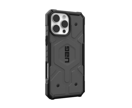 Чехол для мобильного телефона UAG iPhone 16 Pro Max Pathfinder Magsafe Silver (114469113333), изображение 2 Чехол для мобильного телефона UAG iPhone 16 Pro Max Pathfinder Magsafe Silver (114469113333), изображение 2