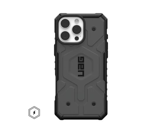 Чохол до мобільного телефона UAG iPhone 16 Pro Max Pathfinder Magsafe Silver (114469113333)