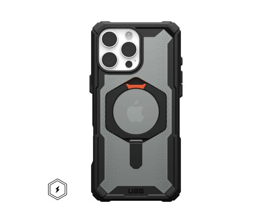 Чехол для мобильного телефона UAG iPhone 16 Pro Max Plasma XTE MagSafe Black/Orange (114475114097)