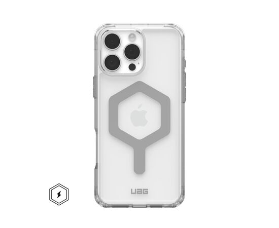 Чехол для мобильного телефона UAG iPhone 16 Pro Max Plyo Magsafe Ice/Silver (114481114333)