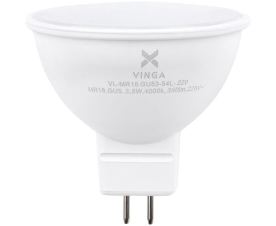 Лампочка Vinga VL-MR16GU53-54L-220