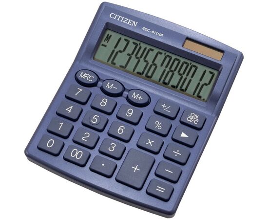 Калькулятор Citizen SDC812-NRNVE, изображение 2 Калькулятор Citizen SDC812-NRNVE, изображение 2