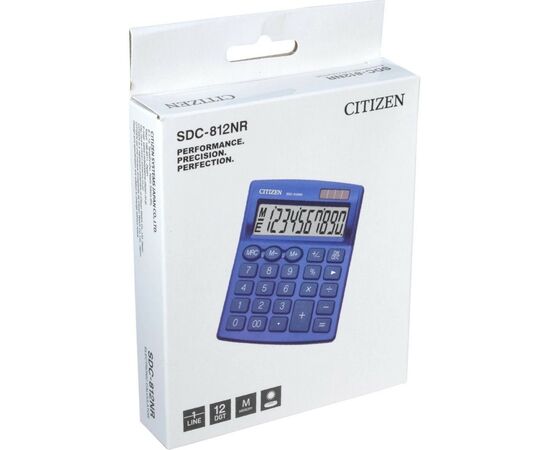 Калькулятор Citizen SDC812-NRNVE, изображение 4 Калькулятор Citizen SDC812-NRNVE, изображение 4