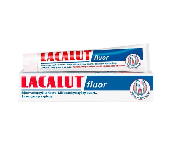 Зубная паста Lacalut fluor 75 мл (4016369696316)