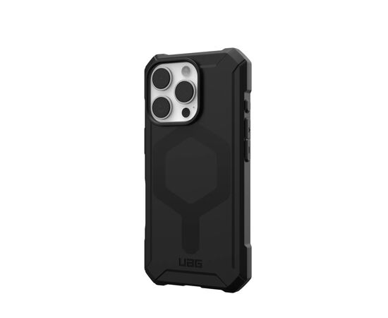 Чохол до мобільного телефона UAG iPhone 16 Pro Essential Armor Magsafe Black (114448114040), зображення 3