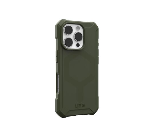 Чехол для мобильного телефона UAG iPhone 16 Pro Essential Armor Magsafe Olive Drab (114448117272), изображение 2 Чехол для мобильного телефона UAG iPhone 16 Pro Essential Armor Magsafe Olive Drab (114448117272), изображение 2