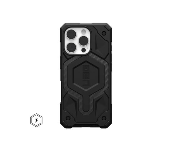 Чехол для мобильного телефона UAG iPhone 16 Pro Monarch Pro Magsafe Carbon Fiber (114456114242)
