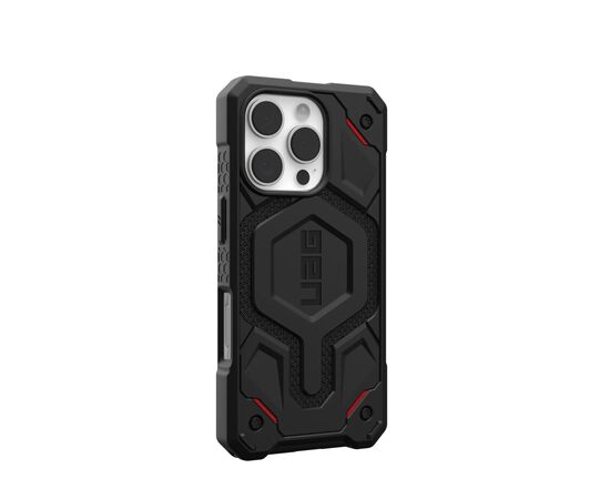 Чехол для мобильного телефона UAG iPhone 16 Pro Monarch Pro Magsafe Kevlar Black (114456113940), изображение 2 Чехол для мобильного телефона UAG iPhone 16 Pro Monarch Pro Magsafe Kevlar Black (114456113940), изображение 2