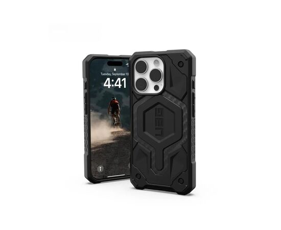 Чехол для мобильного телефона UAG iPhone 16 Pro Monarch Carbon Fiber (114460114242), изображение 4 Чехол для мобильного телефона UAG iPhone 16 Pro Monarch Carbon Fiber (114460114242), изображение 4