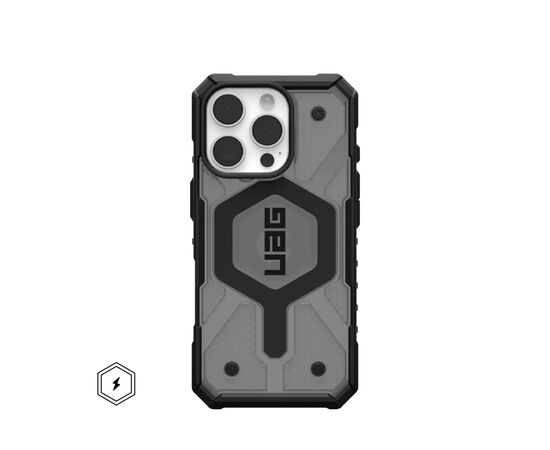 Чехол для мобильного телефона UAG iPhone 16 Pro Pathfinder Clear Magsafe Ash (114464113131)
