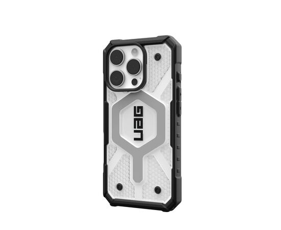 Чехол для мобильного телефона UAG iPhone 16 Pro Pathfinder Clear Magsafe Ice (114464114343), изображение 3 Чехол для мобильного телефона UAG iPhone 16 Pro Pathfinder Clear Magsafe Ice (114464114343), изображение 3