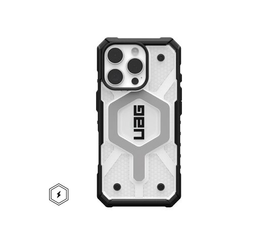 Чехол для мобильного телефона UAG iPhone 16 Pro Pathfinder Clear Magsafe Ice (114464114343)