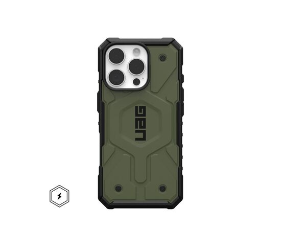 Чехол для мобильного телефона UAG iPhone 16 Pro Pathfinder Magsafe Olive Drab (114468117272)