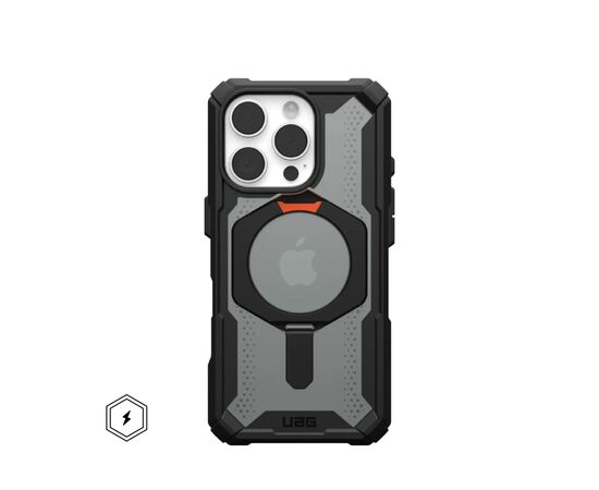 Чохол до мобільного телефона UAG iPhone 16 Pro Plasma XTE MagSafe Black/Orange (114474114097)