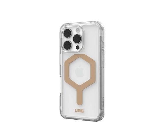 Чехол для мобильного телефона UAG iPhone 16 Pro Plyo Magsafe Ice/Gold (114480114381), изображение 3 Чехол для мобильного телефона UAG iPhone 16 Pro Plyo Magsafe Ice/Gold (114480114381), изображение 3