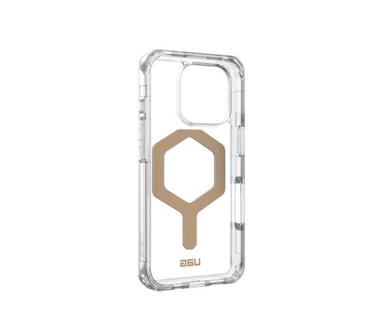Чехол для мобильного телефона UAG iPhone 16 Pro Plyo Magsafe Ice/Gold (114480114381), изображение 5 Чехол для мобильного телефона UAG iPhone 16 Pro Plyo Magsafe Ice/Gold (114480114381), изображение 5
