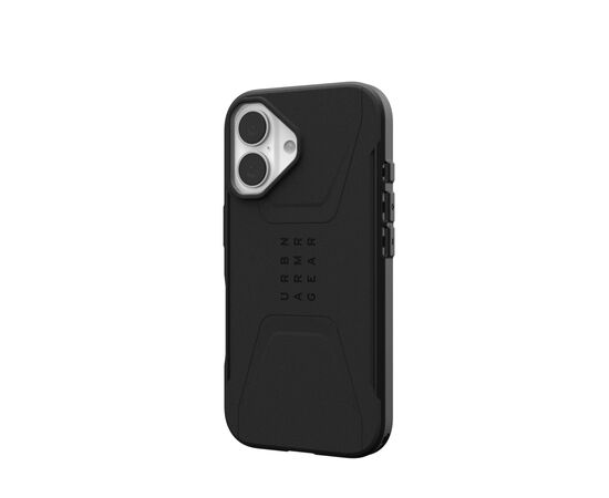 Чехол для мобильного телефона UAG iPhone 16 Civilian Magsafe Black (114446114040), изображение 3
