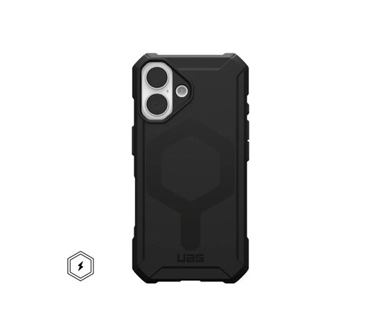 Чохол до мобільного телефона UAG iPhone 16 Essential Armor Magsafe Black (114450114040)